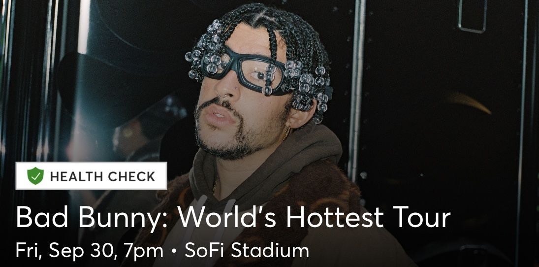 Bad Bunny World’s Hottest Tour