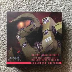 Halo Infinite Re:Edit 1/12 Scale Master Chief Mjolnir Mark VI (Gen) 3 Figurine