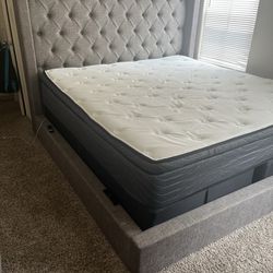 California King Mattress And Bed Frame 