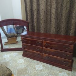 Dresser And Mirror 