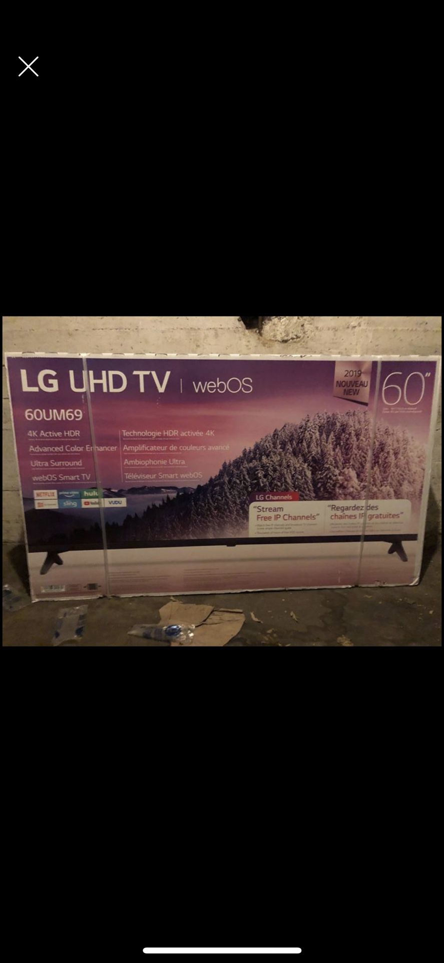 LG 60 inch smart tv 4k