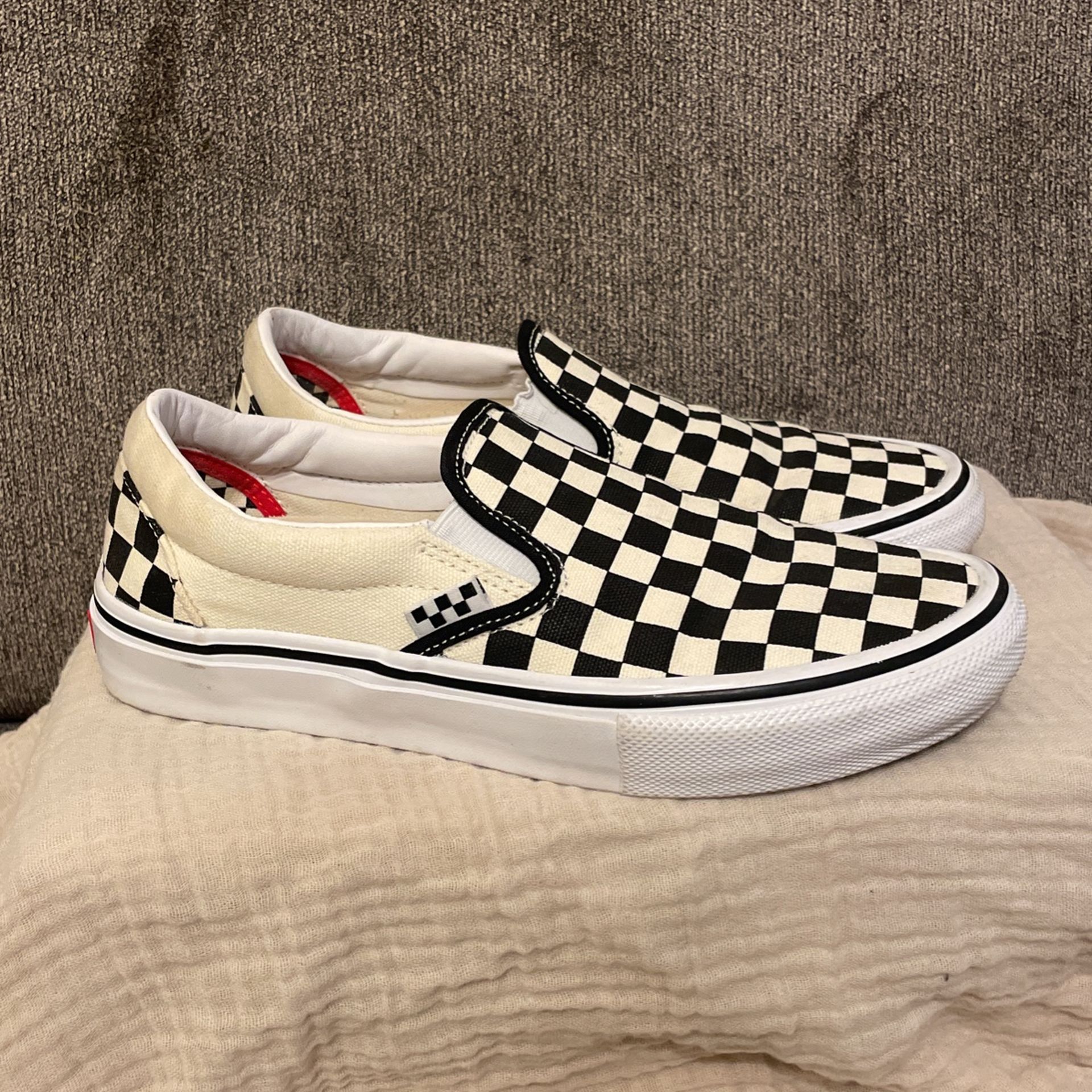 Checkered Vans