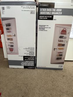 8 tier over the door adjustment organizer new in box