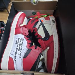 Jordan 1 Offwhite Chicago 