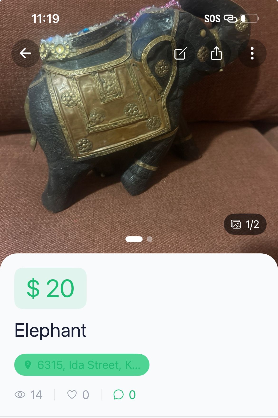 Elephant Decoration