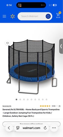 Outdoor trampoline