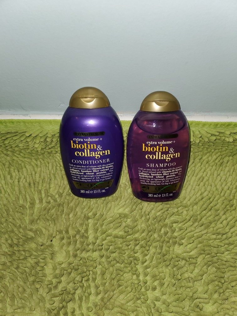 Shampoo And Conditioner Ogx 13oz Extra Volume