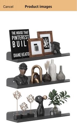 Floating shelves