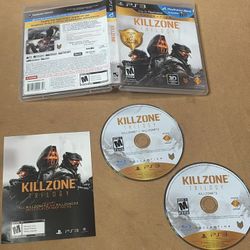Killzone Trilogy (Sony PlayStation 3, 2012) PS3 Complete