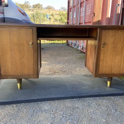Vintage Mid Century Modern Credenza 