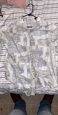 Mens stylish design dress shirt Size XL