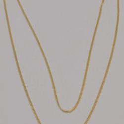 10k solid gold cuban link chain 16 inches