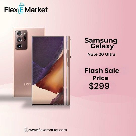 Samsung Galaxy Note 20 Ultra 128GB Unlocked | Special price only from Flexemarket!