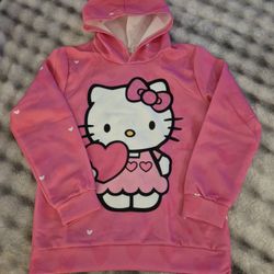 Pink "Hello Kitty" Hoodie