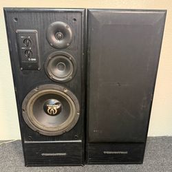 Speakers Floor Standing Cerwin-Vega E-310 Works Very Loud 32”