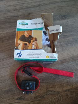Pet safe basic bark collar static correction 8lb