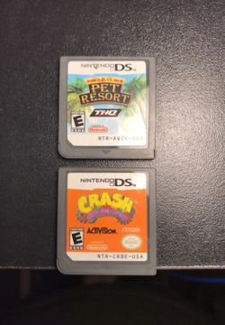 For sale !!!!crash mind over mutant!!! And pet resort.