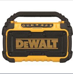 DEWALT Bluetooth Jobsite Speaker (Tool Only)