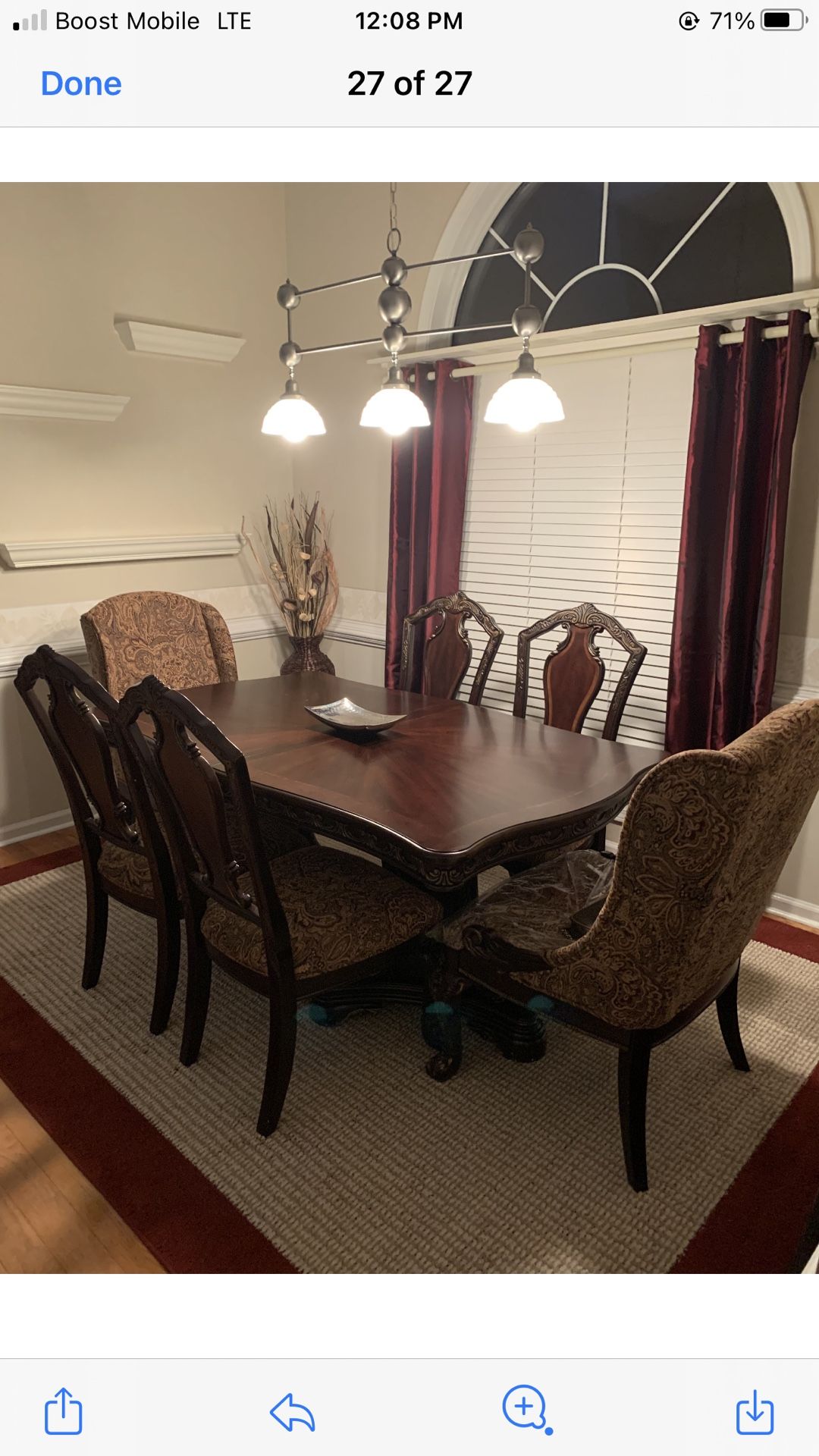 6 Chair Dining Room Table Set for Sale in Rex, GA OfferUp