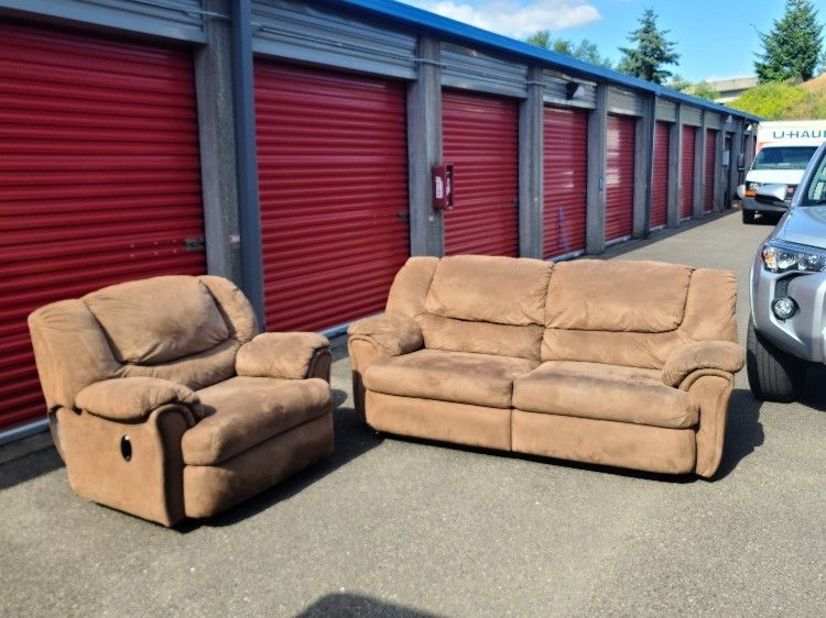 Pending - FREE - Reclining Couch And Chair