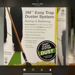3M EASYTRAP DUSTERS  6”X30 FOOT ROLL + 25 SAMPLE PACKS