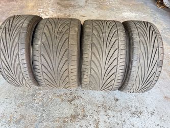 Set of 4 Tires 235/35/19 and 315/25/19 Toyo T1R Like new with 90-95% Left Amazing deal won’t last Rare Set
