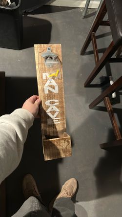 Man Cave Bottle Opener