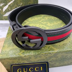 GC  Leather web G Belt