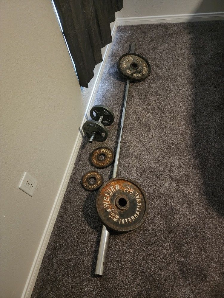 Olympic Bar And Weights