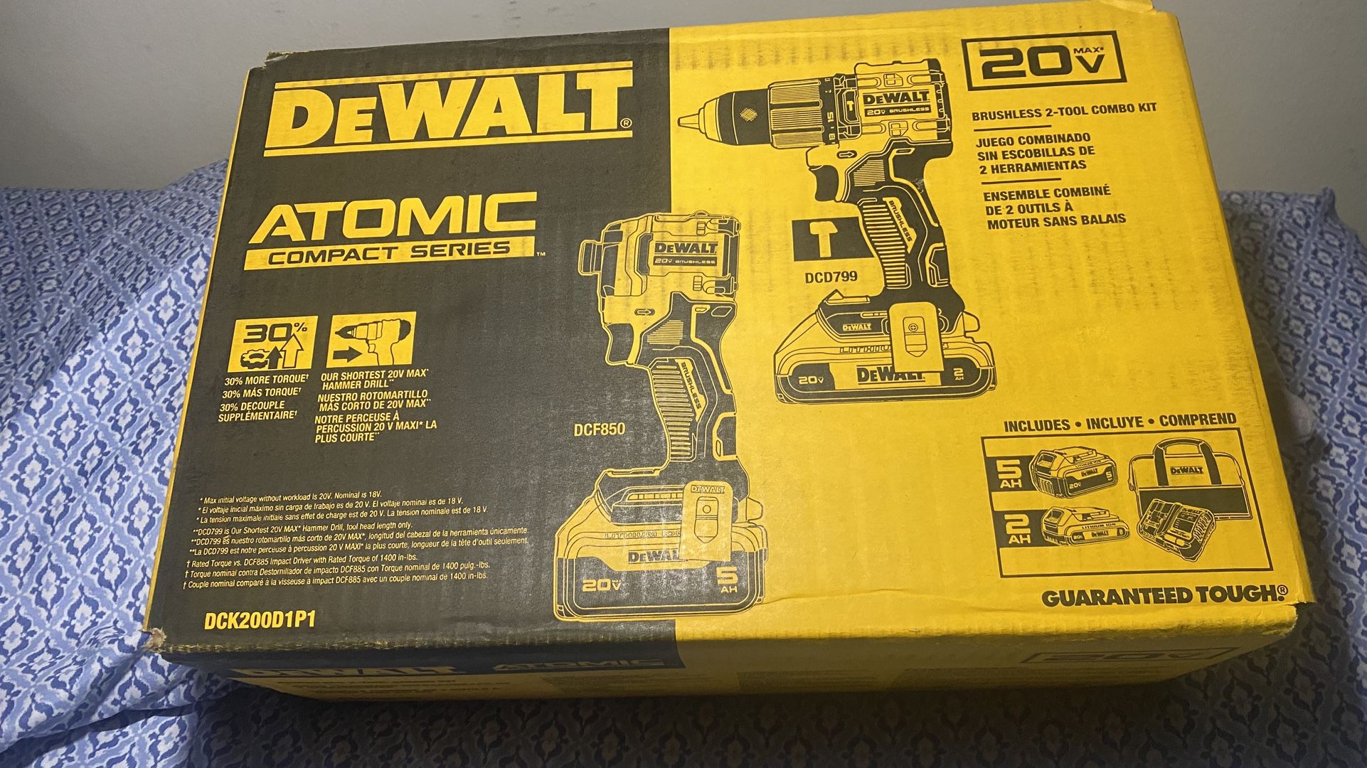 Dewalt Hammer Drill And Impact Package