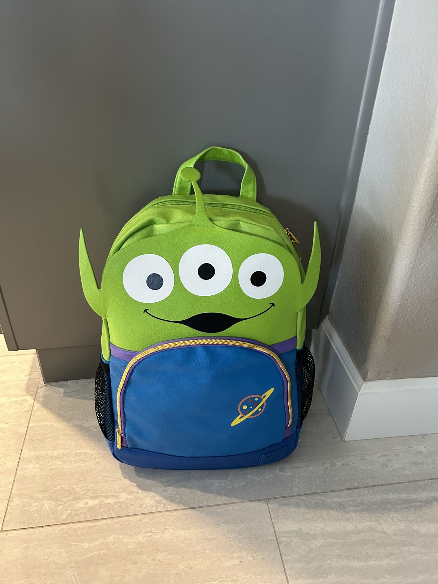 Loungefly Disney Pixar Toy Story Alien Faux Leather Backpack