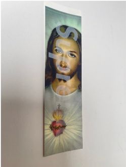 Supreme Jesus Sticker