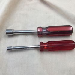 Nut drivers 1/4 and 1/2
