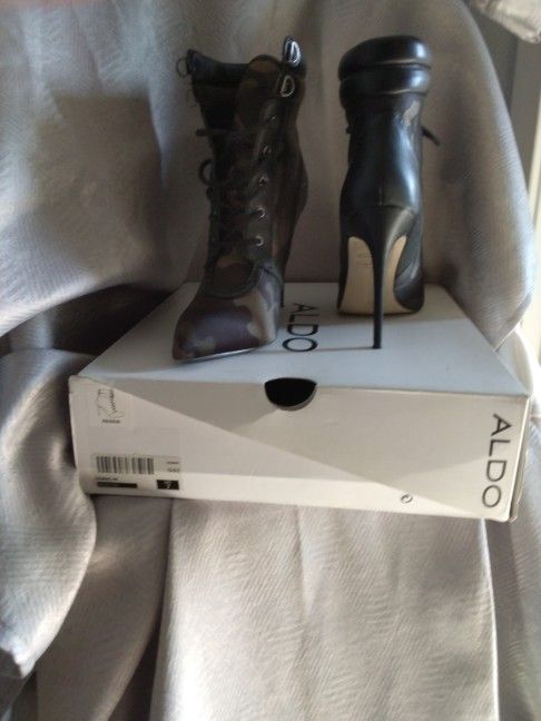 Aldo Stilletto Military Boot