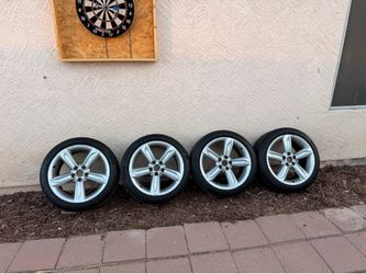 Audi Rims/Wheels OEM 18” 18x9” and tires Pirelli