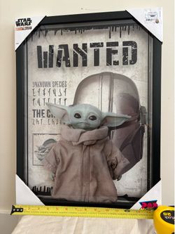 Yoda Poster Framed