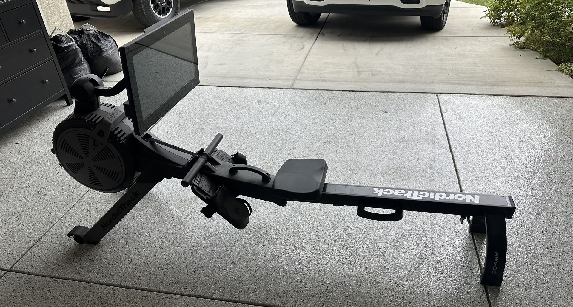 Nordic Trac Rower With Large Screen