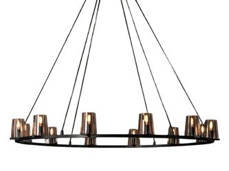 RESTORATION HARDWARE Pauillac Bronze Round Chandelier (FRAME ONLY)