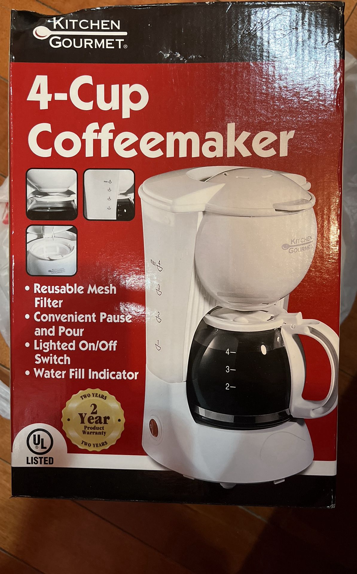 Coffee Maker 4 Cup Coffee Maker