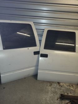 Chevrolet Silverado back doors