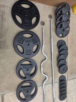 Cast iron weight plates
