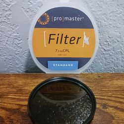 ProMaster 72mm Circular Polarizer CPL Filter (Code 7223) ● Standard Series