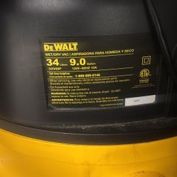 aspiradora DeWALT Wet/Dry Vac 