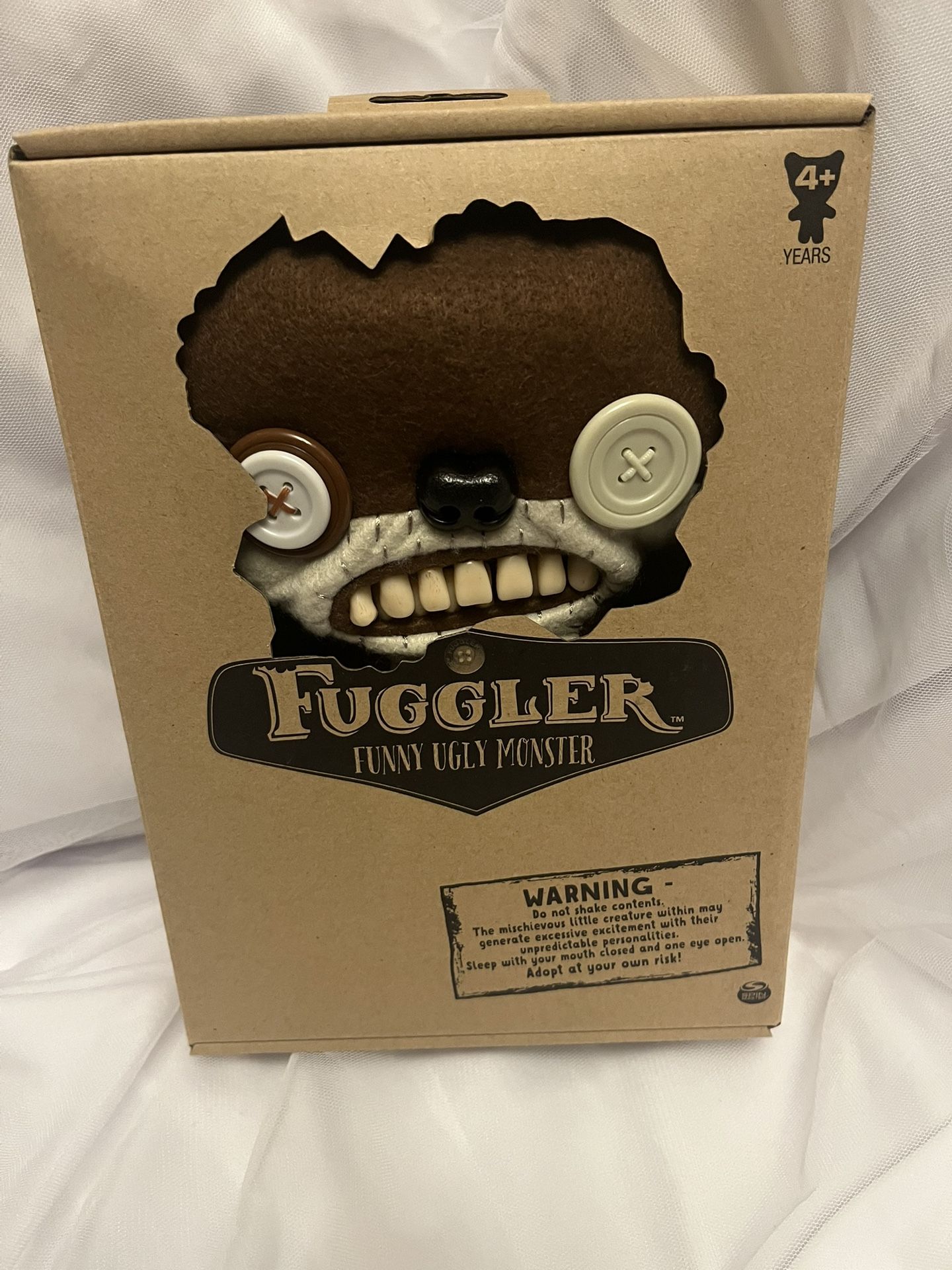 Spin Master Brown Teddy Bear Nightmare Fuggler