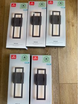 LED outdoor wall mount