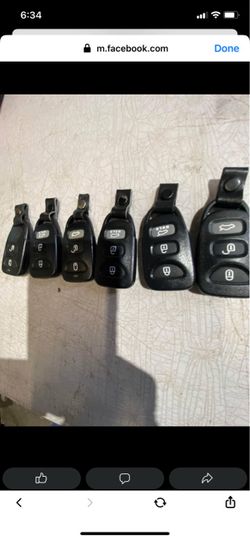 Hyundai control remotes