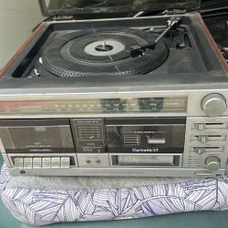 8 Track , Cassette , Record Player And Music Stations 