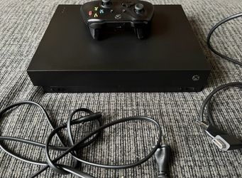 Xbox one x console