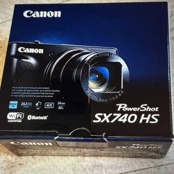 Brand New Canon Powershot SX740 HS Silver 
