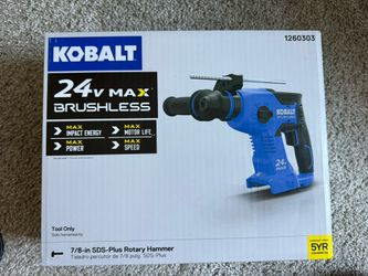 Kobalt Brushless 24 Volt 7/8 In Sds Variable Rotary Hammer Drill